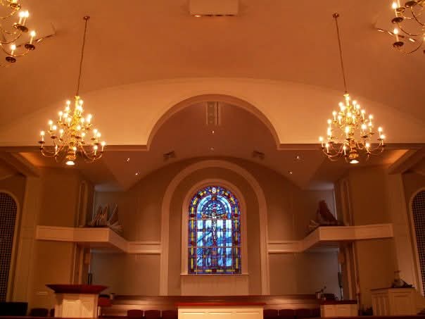 Chandelier and Sanctuary Lighting